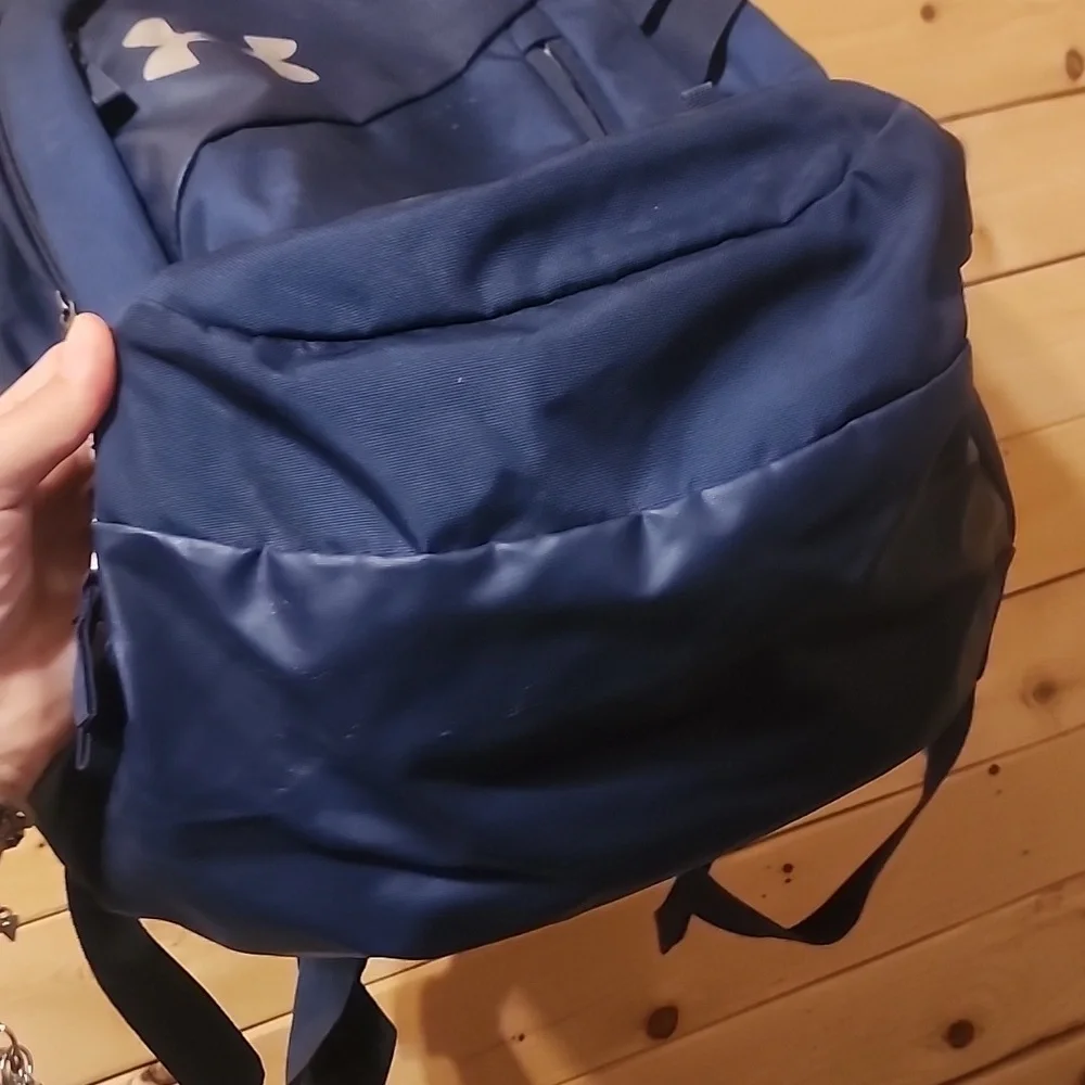 Under Armour Storm Hustle 4.0 Backpack Navy Blue